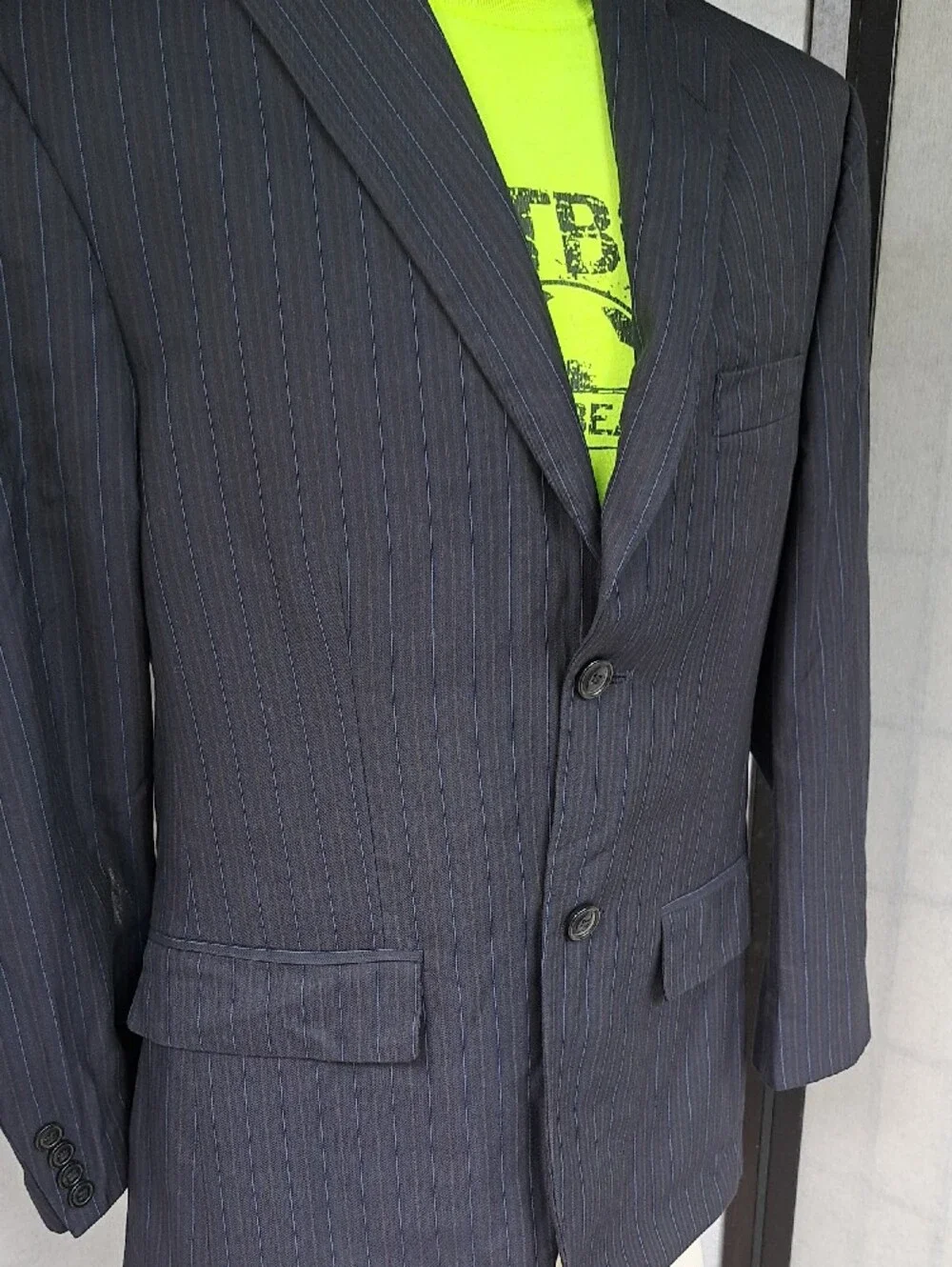 Haggar Men's Navy Suit Jacket